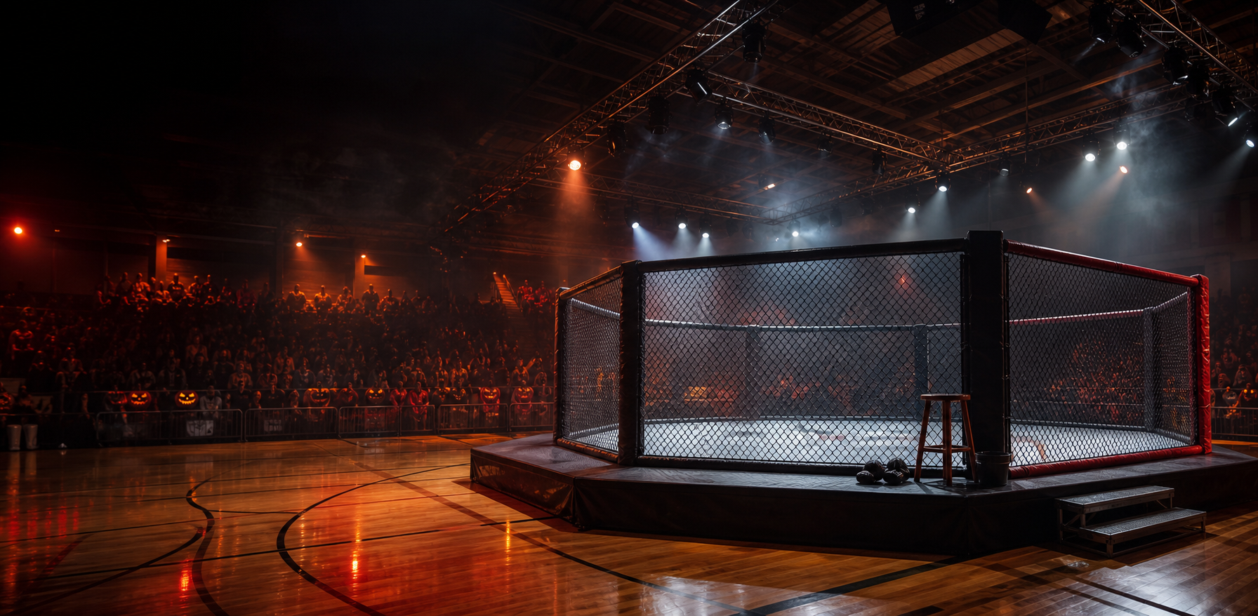 Hoosier Havoc live combat sports event poster